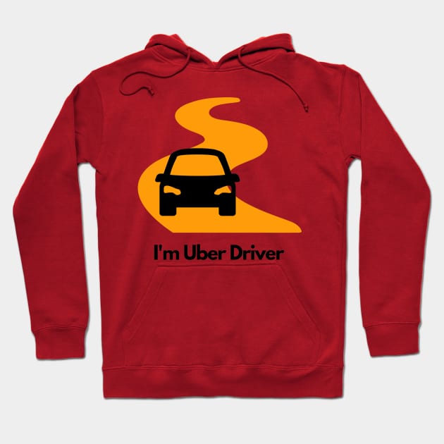 Uber Driver Hoodie by Rabih Store